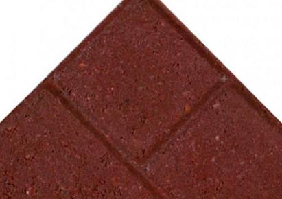 Bisschopsmuts BSS 8cm rood met deklaag 28st/m² laag a 1,07m²