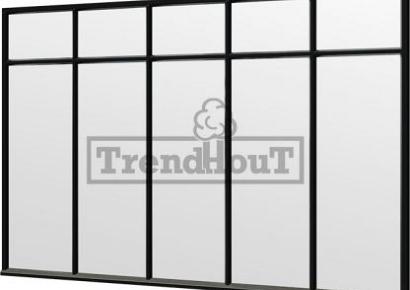Steel Look raam 340,5x220cm module E-02