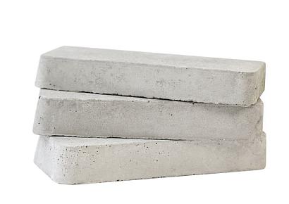 Beton vulblokje 1,7x4,5x11cm wit/grijs tbv toogscherm icm betonpalen