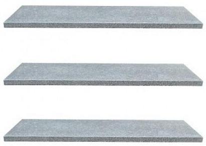 Vijverrand 100x15x3cm dark grey (6 zijdes verzoet, 8 facetranden) G654