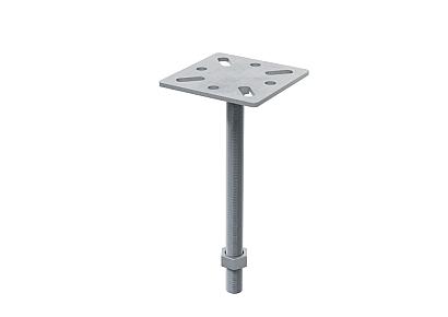 Cobra funderings hulpstuk 9x9cm vuurverzinkt NF-P94-150-1 gecertificeerd
