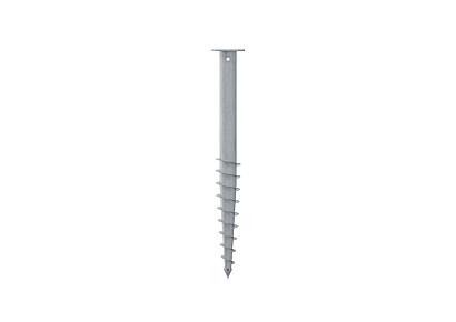Cobra funderingsschroef Ø 6x80cm + L steun vuurverzinkt