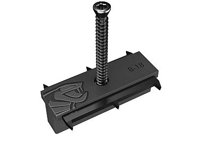 Cobra hybride clip 8-18 montageset voor WPC 90st