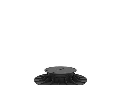 Nivo plus vloerdrager 26-35mm  verstelbaar in hoogte