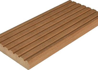 Bangkirai 2,7x14,5x244cm terrasplank grof/glad