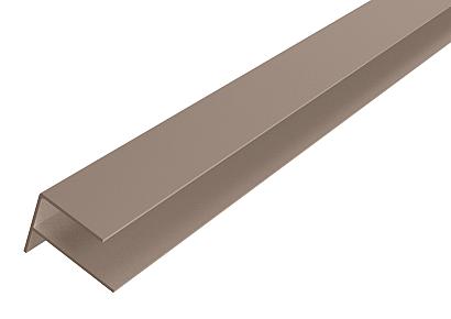 WEO Essential Gardenwall alu F-profiel Light Grey 3,5x4,5x360cm