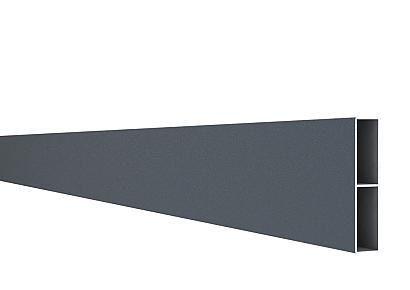 Boston Open alu lamel 2,1x10x178cm RAL7016