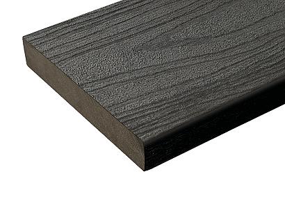 WPC 2,3x13,8x300cm Fiberdeck Harmony Ocean Grey V2 SE kantplank massief