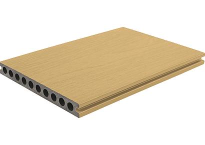 WPC 2,3x21x300cm Fiberdeck Premium RHK Red Cedar