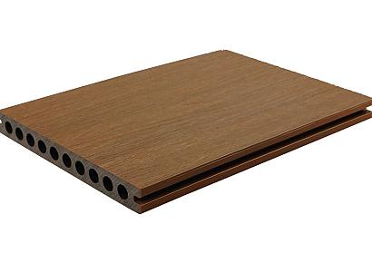 WPC 2,3x21x400cm Fiberdeck Premium RHK Teak