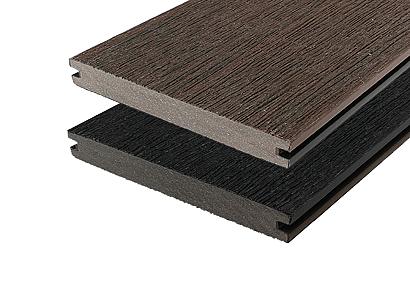 WPC 2,3x21x300cm Fiberdeck Vintage Graphite / Wenge