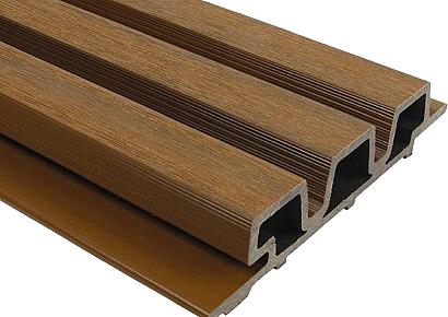WPC WEO35 Gardenwall Teak 3,3x17x290cm (wb 14cm) Brandklasse E