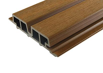 WPC WEO60 Gardenwall Teak 3,3x17x290cm (wb 14cm) Brandklasse E