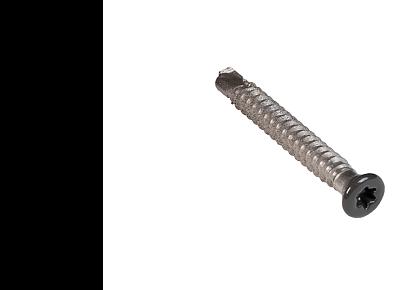 Cobra schroef a4 5,5x45mm Ebony Black voor WPC op alu onderbalk (50 schroeven)