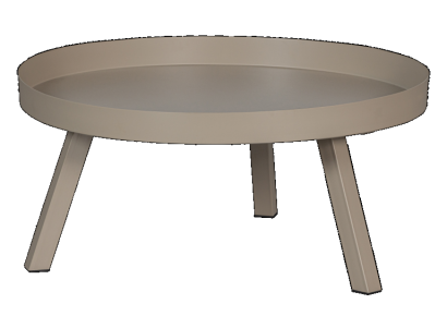 Sunny tuin bijzettafel 35xø68 cm metaal mist