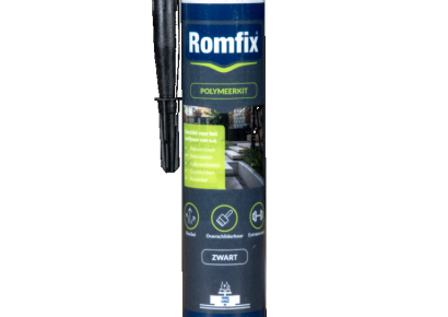 Romfix polymeerkit zwart 290ml