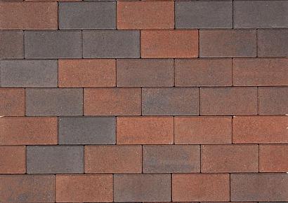 BKK 21x10,5x8cm rood zwart 45st/m²