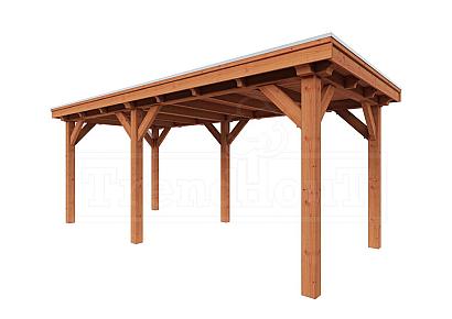 Buitenverblijf Siena 595x300x250cm (bxdxh)