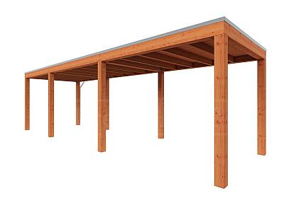 Buitenverblijf Palermo 835x255x245cm (bxdxh)