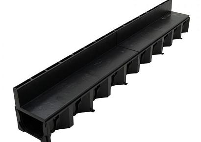 ACO Hexaline sleufgoot zwart 100cm