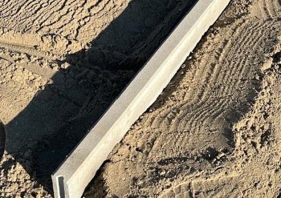 Opsluitband 5x15x100cm grijs