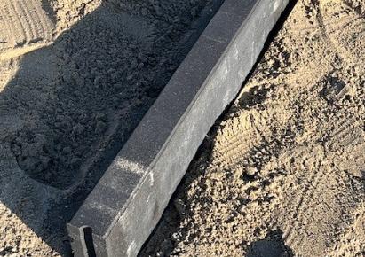 Opsluitband 8x20x100cm zwart