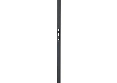 Aanslaglat met slotlijst L-183cm RAL7016 voor poort