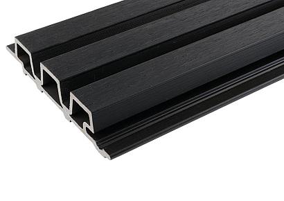 WPC WEO35 Gardenwall Ebony Black 3,3x17x290cm (wb 14cm) Brandklasse E