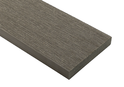WPC 2,3x13,8x300cm Fiberdeck Vintage Lunar Grey kantplank massief