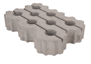 Grasbetontegel MP 40x60x10cm grijs vlak