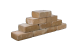 Tumbelwall getr. 30x20x10cm mont blanc