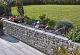 Graniwall grey rockface 40x16x8cm