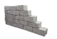 Castle rock G603 classic 35x17,5x15cm lichtgrijs