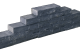 Slimwall black beauty rockface 40x16x8cm