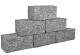 Castle rock tahiti blue classic 35x17,5x15cm d.grijs-bl