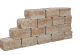 Combiwall splitton 40x20x15cm mont blanc