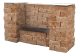 Combiwall splitton uno 30x15x12cm mont blanc