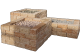 Combiwall splitton uno 30x15x12cm mont blanc