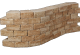 Pilestone 23/17x21.5x10cm mont blanc