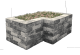 Tumbelwall getr. 30x20x10cm matterhorn
