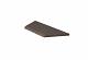 Oud Hollandse zwembadrand links 100/60x40x5cm taupe
