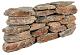 Stapelblok Violetto moellons (metselwerk) 20-60x5-25x17-22cm