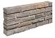 Stapelblok luserna rossiccio var lengte x8-12x18-25cm
