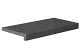 Vietnam Black recht 60x30x5/2,5cm voorzijde gezoet