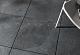 Slab EXTRA black crush 75x75x2cm
