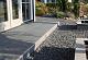 Slab EXTRA black crush 75x75x2cm