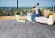 GeoCeramica® 40x80x4cm Fiordi Fumo