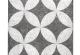 GeoProArte® 60x60x4cm Dark Grey Flower