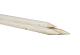 Gefreesde paal onbehandeld 100x6,5cm gepunt
