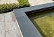 Vijverrand hoek nero eleganto piazzo 50/20x50/20x3cm